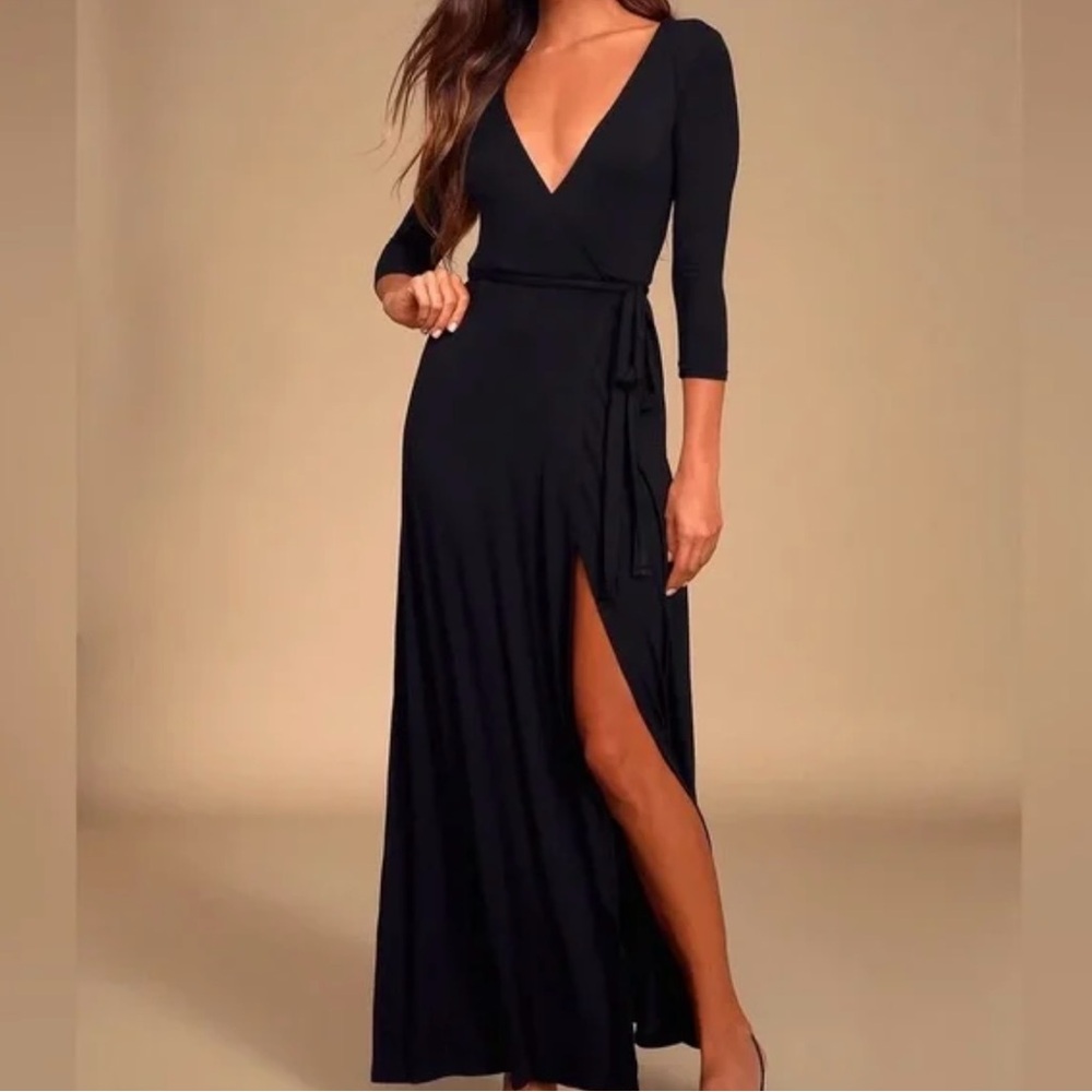 XL Lulu’s Black Dress